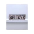 thumbnail image 1 of Believe Wooden Sign Wall Decor, 1 of 1