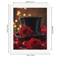thumbnail image 2 of Paint by Numbers Kit for Adults, Top Hat Red Roses Sparkling Lights Paint by Numbers, Easy Paint by Numbers Kit for Adults Beginner, DIY Adult Paint by Number Kits on Canvas, Home Decor, 2 of 7