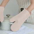 thumbnail image 5 of qILAKOG Silicone Heat Resistant Gloves, 12.4*7.48 Inch Thickened and Lengthened Baking Oven Gloves, Specially Designed for Kitchen Baking, Insulating and Heat Resistant Hand Covers, 5 of 6