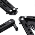 thumbnail image 3 of Butterfly Comb, Foldable Hair Comb, Beard Comb, Practice Butterfly Comb, Flipping Trick Comb, Stainless Steel Hair Comb, 3 of 4