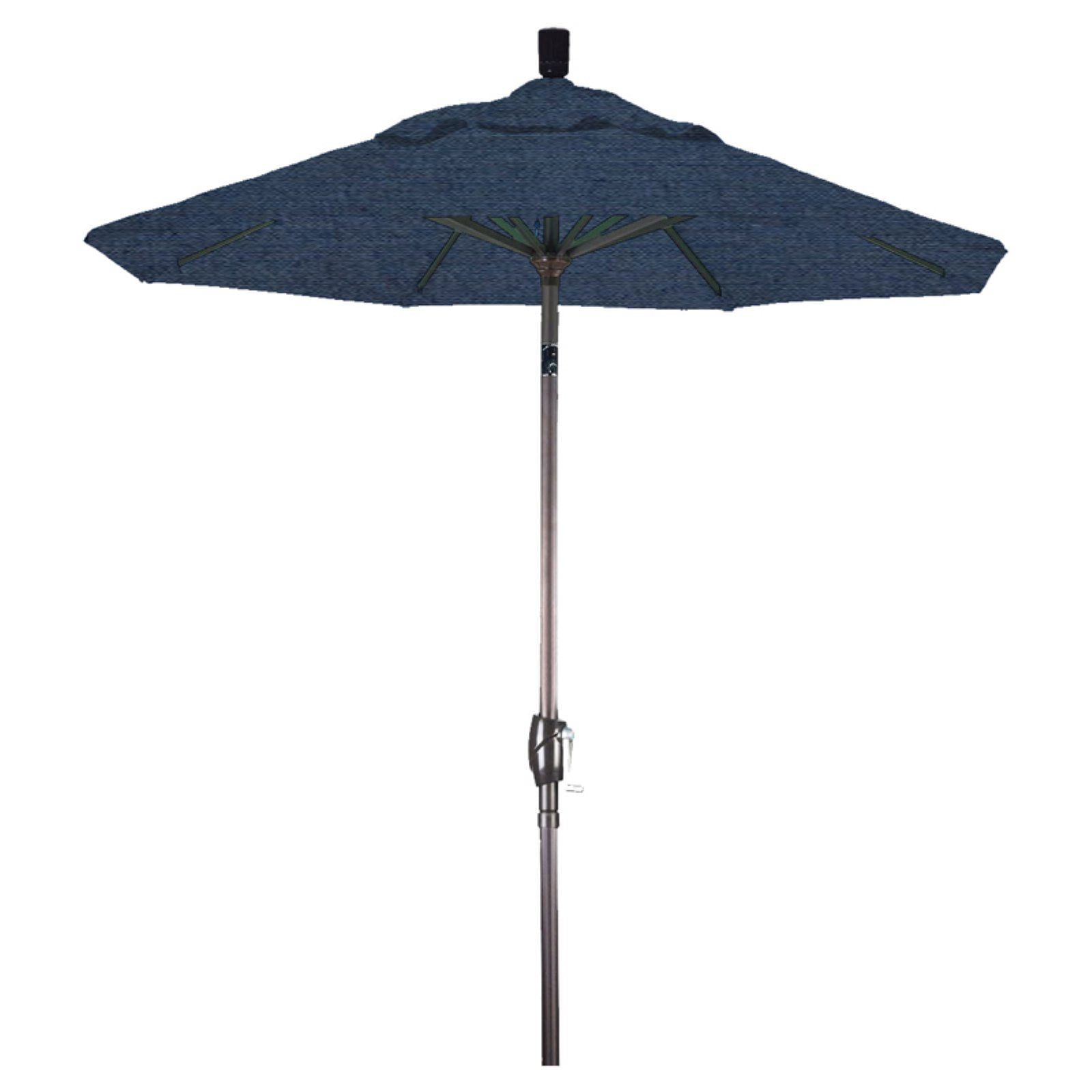 California Umbrella 7.5 ft. Aluminum Push Button Tilt Patio Umbrella