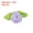 Purple, variant on Uxcell 15mm Tiny Satin Ribbon Rose Fabric Flowers Embellishments Rosettes Applique Purple 300 Pcs