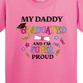 thumbnail image 4 of Inktastic My Daddy Graduated and I'm Super Proud Youth T-Shirt, 4 of 5