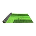 thumbnail image 2 of Ahgly Company Indoor Square Abstract Green Modern Area Rugs, 8' Square, 2 of 4