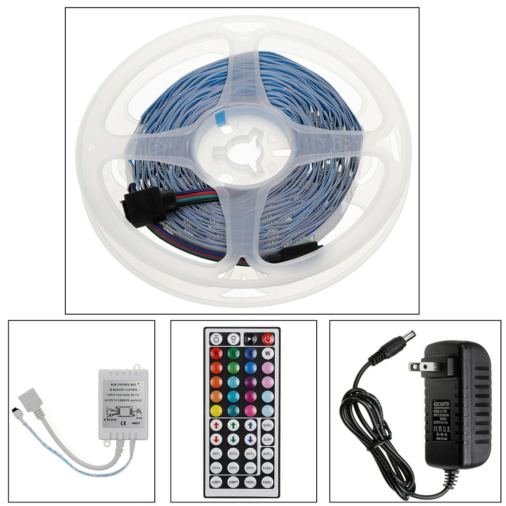 20M/65.6FT LED Strip Lights Color Changing Light Strips with 44Keys IR