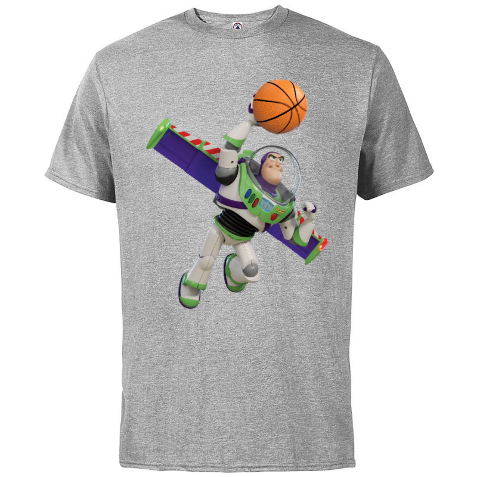 Disney Toy Story Buzz Lightyear Basketball Short Sleeve Cotton T