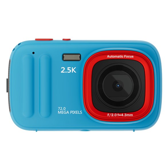 XJ04 Portátil Mini Enfoque Automático Digital Niños Cámara 2.5K HD 72MP 16X Zoom Starter