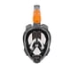 thumbnail image 2 of Ocean Reef - Máscara De Snorkel De Cara Completa De Liberación Rápida Aria Qr+ Con Snorkel - Vista Submarina De 180 Grados Y Sistema De Liberación Rápida (M/L Negro)., 2 of 5