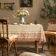 thumbnail image 2 of Mantel de lino con diseño floral ISAENNE 140x200 cm amarillo, 2 of 9