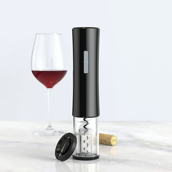 SDJMa Electric Wine Bottle Openers , Reusable Wine Corkscrew Opener with Foil Cutter, Battery Operated Stainless Steel Wine Remover for Home Kitchen Party Bar Restaurant