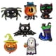 thumbnail image 3 of Globos de aluminio para decoración de Halloween, Globos de calabaza, fantasma, Araña, bruja, murciélago, juguetes inflables para niños, suministros para fiestas, 3 of 4