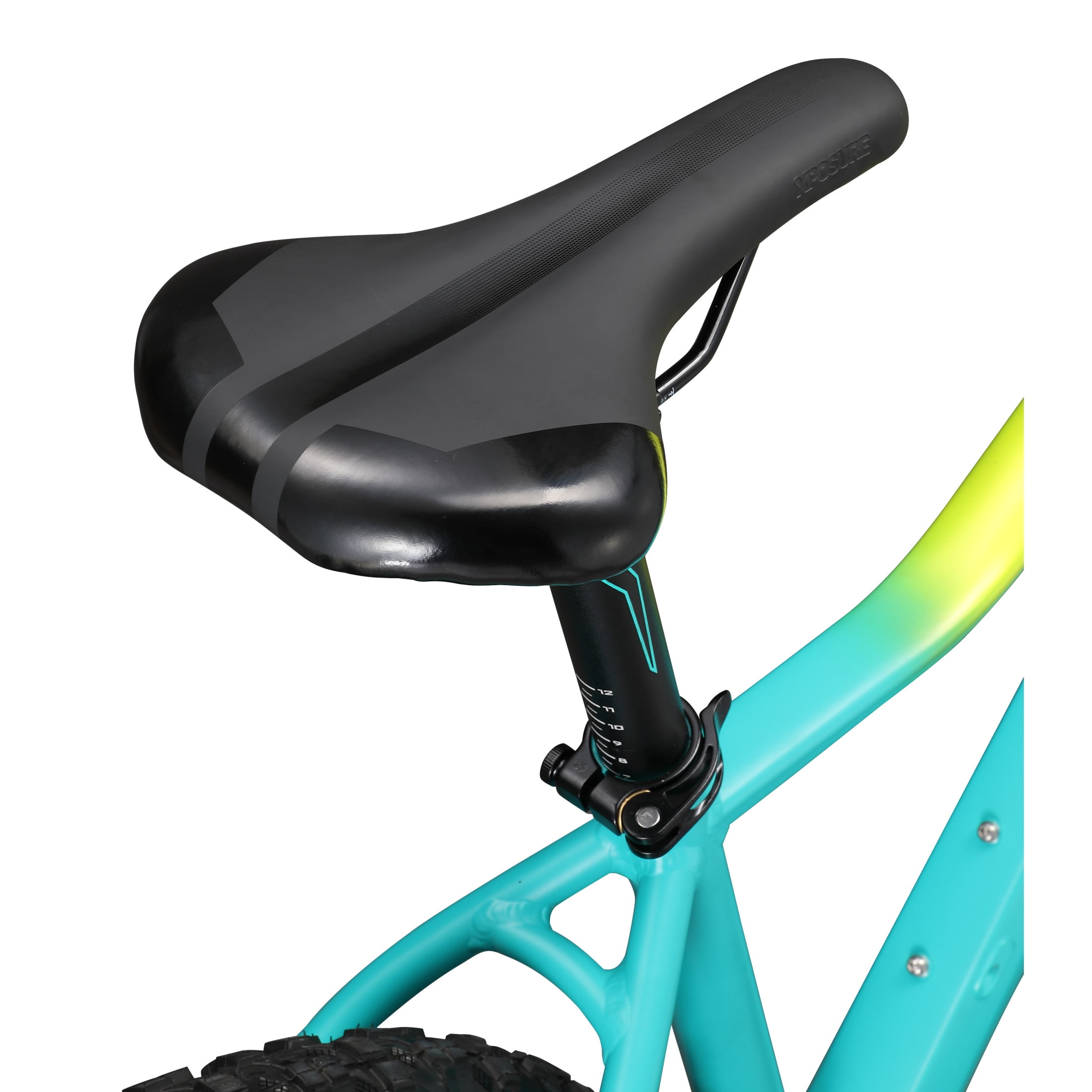 Mongoose Tyax 27.5 Expert Adult Unisex 27.5-inch Mountain Bike, Yellow/Blue