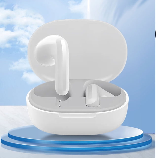 Audífonos TWS Audífonos intrauditivos de baja latencia compatibles con Bluetooth 5.2 (blanco)
