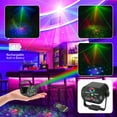 thumbnail image 5 of DJ Party Lights Stage Laser RGB Sound Activated Disco Strobe Lighting with Remote Control - Music Show Projector for Indoor Birthday Karaoke Club KTV, 5 of 10