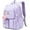 Purple, variant on AO ALI VICTORY Laptop Backpack 15.6 inch Kids  School Bag College Backpacks  Travel  Large Bookbags for Teens Girls Women Students (Pink)