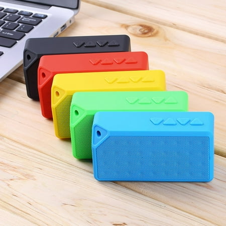 1pc Mini Speaker X3 B luetooth Speaker Portable Style B luetooth Speakers TF USB FM Mic Handfree W ireless Music Sound BoxPromotion