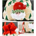 thumbnail image 3 of Moyic Bolsa de regalo Bolsas de dulces Contenedor de refrigerios multipropósito Decoración de Navidad Accesorios para festivales Diseño de cordón Kits de decoración para fiestas Ciervo Moyic HA070785-03, 3 of 6