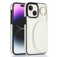 thumbnail image 3 of Wallet Case Compatible with iPhone 15 Plus Case with Card Holder - Credit Card Slot,RFID Blocking,360°Rotating Ring Kickstand and PU Leather Wallet Cover for Women iPhone 15 Plus, White, 3 of 9