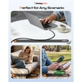 thumbnail image 6 of Chubby Cable 2.0 Classic Color 240W Fast Charging Cable, 6.6ft, USB-C to USB-C Charge & Data Sync Cable, Black, 6 of 6