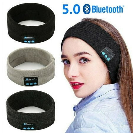 Viworld Bluetooth 5.0 Wireless Headband Sports Mic Stereo Running Sleep Music Headphones