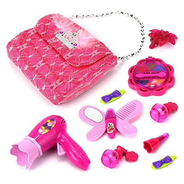 Style Diva 94 Pretend Play Toy Fashion Beauty Playset w/ Assorted Hair ...