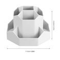 thumbnail image 2 of unbranded Plastic Rotating Pen Holder for Desk with Ample Storage and Elegant Style, 2 of 7