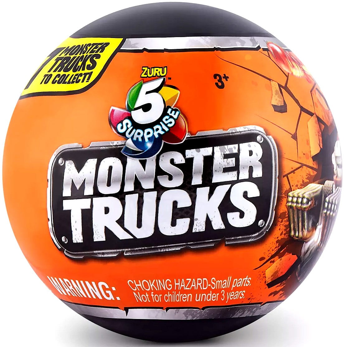 5 Surprise Monster Trucks Mystery Pack