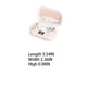 thumbnail image 4 of Minnieouse Máquina de limpieza sónica de lentes de contacto, equipo de de lentes domésticos reutilizable de 360 ​​grados alimentado Cuidado de ojos, 4 of 6