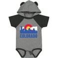 thumbnail image 3 of Inktastic Colorado Flag and Skyline Boys or Girls Baby Bodysuit, 3 of 5