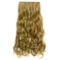 thumbnail image 1 of 20" Curly 3/4 Full Head Synthetic Hair Extensions Clip on/in Hairpieces 5 Clips 140g (27/613), 1 of 7