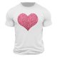 thumbnail image 4 of Tops para hombre, blusas y camisas de cuello redondo y manga corta para hombre. Camiseta/camisa informal de cuello redondo y manga corta con estampado de corazones para hombre. Tops de poliéster para, 4 of 4