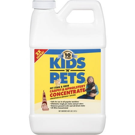 Kids 'N' Pets Pet Stain & Odor Carpet & Upholstery Concentrate, 48 oz