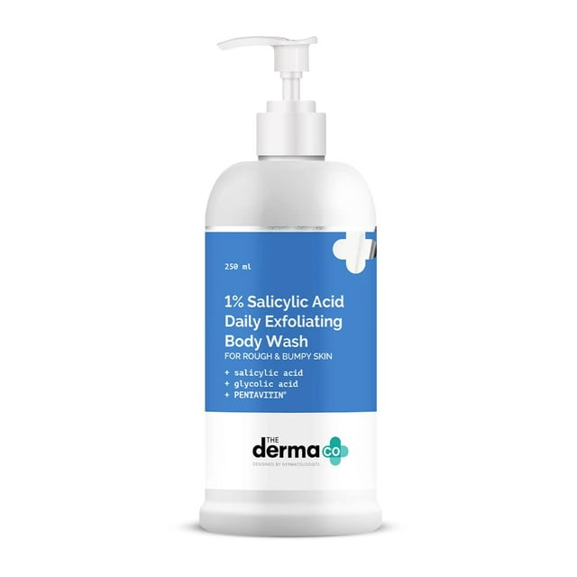 The Derma Co 1% Salicylic Acid Daily Exfoliating Body Wash 250ml
