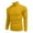 Yellow, variant on Men's Ribbed Turtleneck Sweater Casual Basic Long Sleeve Knitted Pullover Sweater