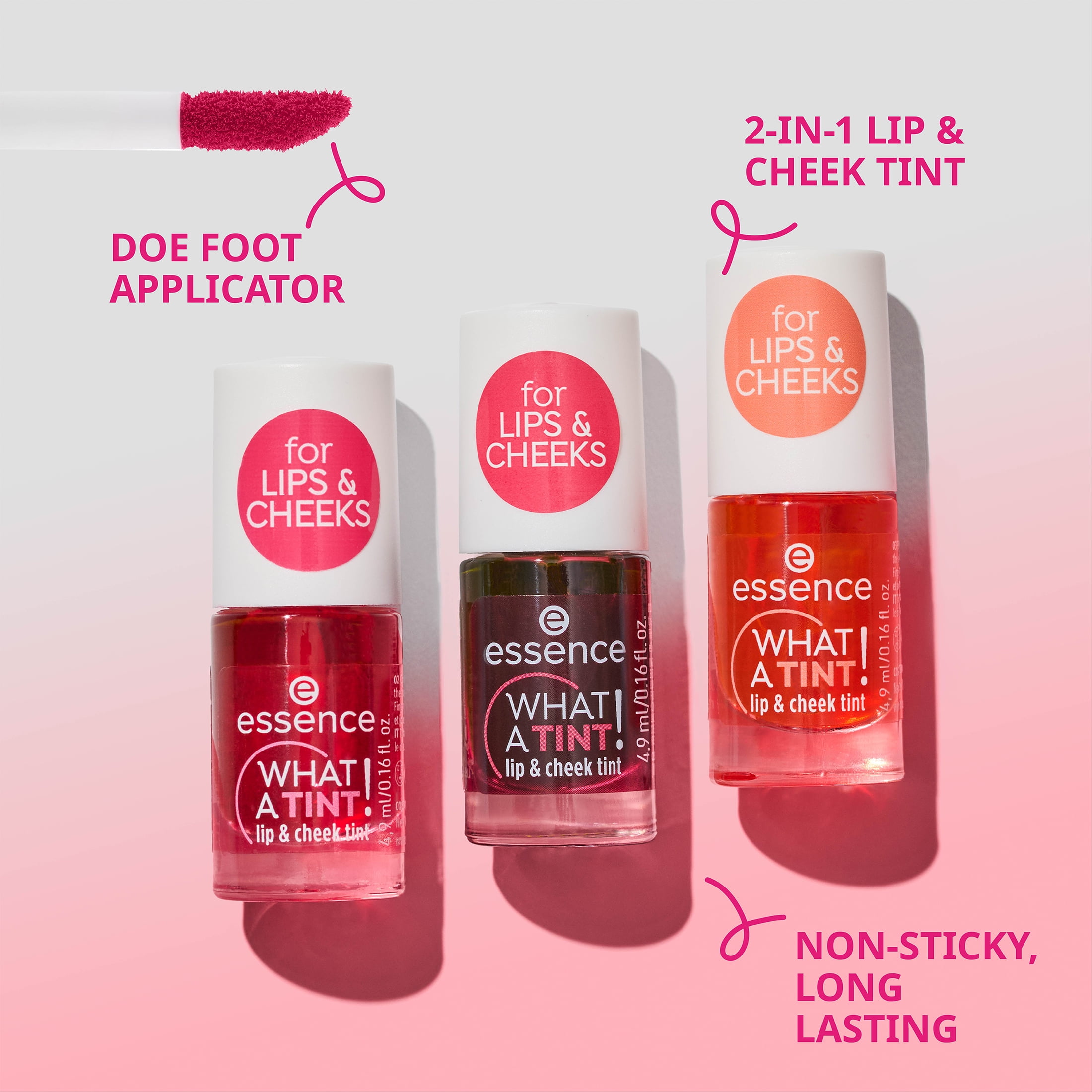 essence What a Tint Lip & Cheek Tint, 02 Coral Sunset
