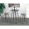 thumbnail image 3 of Furniture of America Roth Transitional Metal Bar Table in Gun Metal, 3 of 3