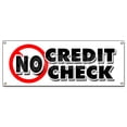 thumbnail image 1 of NO Credit Check Banner Sign car Automobile Pay here Furniture Appliance, 1 of 1