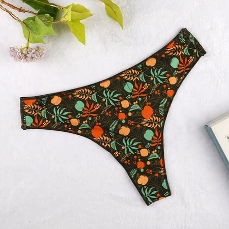 

Aayomet Panties For Women Briefs Women Solid Women s Color Lingerie Panties Underwear Seamless Hollow Out Women s Panties Orange M