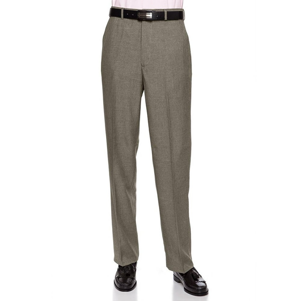 RGM - RGM Men's Flat Front Dress Pant Modern Fit - Perfect For Office ...