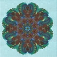 thumbnail image 1 of Ahgly Company Machine Washable Indoor Square Transitional Gray Wolf Gray Area Rugs, 7' Square, 1 of 7