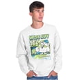 thumbnail image 5 of Tootsie Pop Mr Owl Kanji Wise Guy Sweatshirt for Men or Women Brisco Brands S, 5 of 6