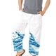 thumbnail image 1 of Pantalones bombachos de moda para hombre Pantalones sueltos elásticos de playa Athleisure estampados Pompotops  oipoqjl42013, 1 of 3