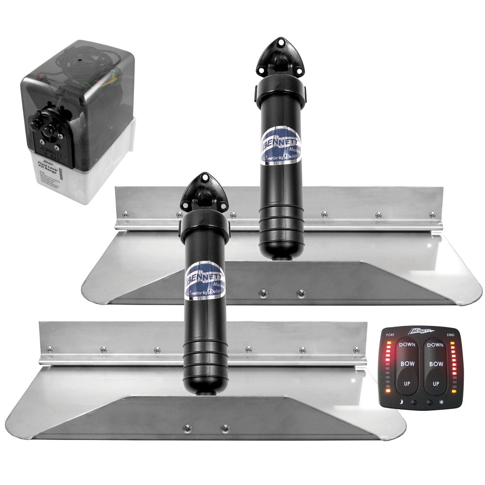 189EIC Hydraulic Trim Tab Set with Electronic Indication