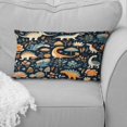 thumbnail image 4 of Designart "Dinosaur Majesty III" Animal Print Printed Throw Pillow, 4 of 5