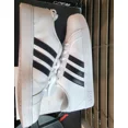 thumbnail image 3 of Ad-id-as Baseline AW4297 White Black Casual Shoes Sneakers Size 5.5, 3 of 6