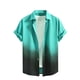 thumbnail image 2 of Blusa y camisa de manga corta con cuello vuelto Camisa casual para hombre Camisa de bolos vintage de manga corta Camisas de verano Camisa abotonada Blusa para hombre Poliéster, 2 of 4