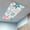 Teal Green, variant on Red Teal Starfish Coastal Fluorescent Light Covers, Summer Beach Nautical Coral Sea Magnetic Light Covers for Ceiling Lights, Fluorescent Ceiling Shade for Classroom Bedroom Office 4x2Ft x 2PCS
