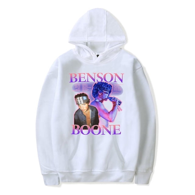 Benson Boone Merch Chandails à Capuche Hommes Femmes Tournée Régulière Chandail à Capuche Décontracté Manches Longues Chandail à Capuche chandail