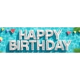 thumbnail image 4 of Decorative Design Happy Birthday Banner Colorful Theme Party Decoration Tropical Beach Celebration Banner for Birthday Party Kids Gathering Summer Event, 4 of 8