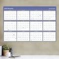 thumbnail image 2 of AT-A-GLANCE 2025 Vertical Horizontal Reversible Yearly Wall Calendar Blue Extra, 2 of 3